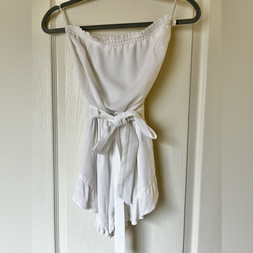 Hollister White XS Romper